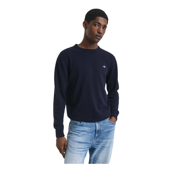 GANT Superfine Lambswool Crew Neck Jumper