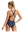 Adidas Three-Stripes Colourblock Swimsuit