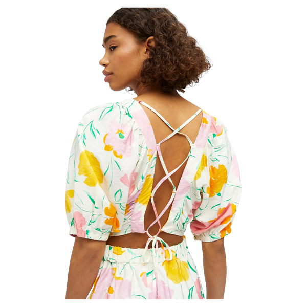 Object Hasini Short Sleeve Maxi Dress