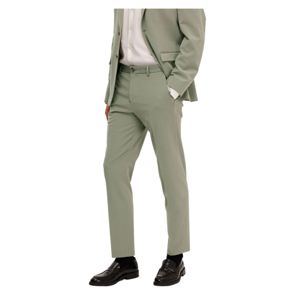 Selected Corby Seersucker Trousers