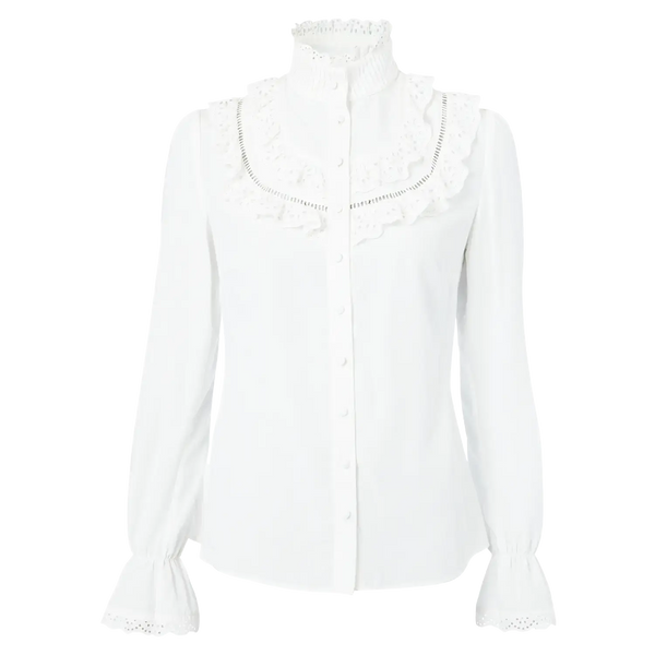 Holland Cooper Audley Lace Blouse