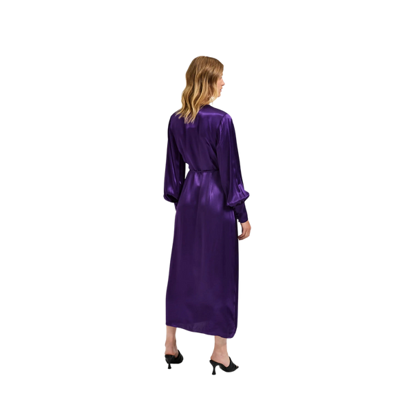 Selected Femme Lyra Maxi Ankle Wrap Dress
