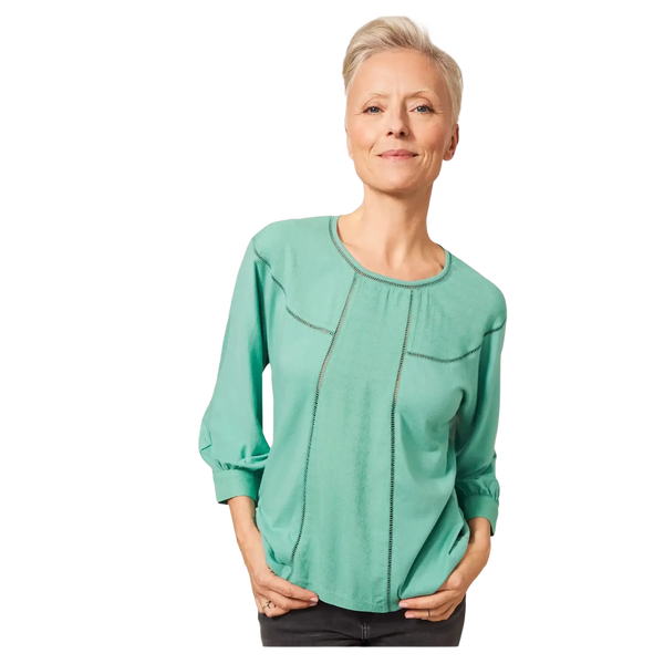 White Stuff Mollie Jersey Mix Top