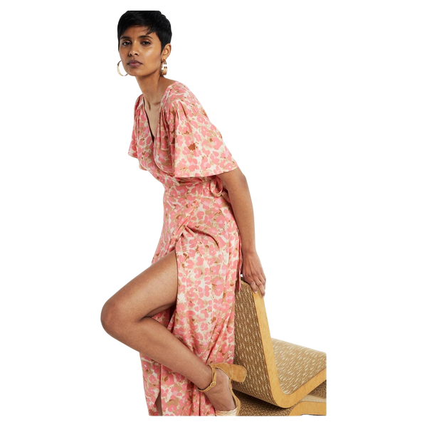 Fabienne Chapot Archana Pink Cheetah Dress