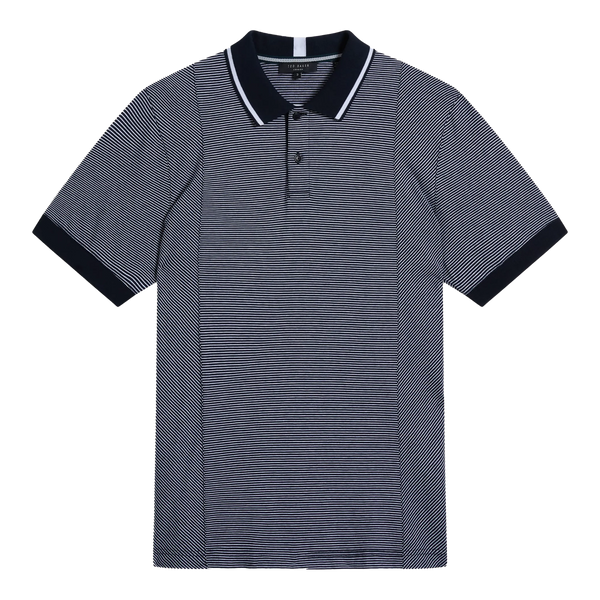 Ted Baker Taigaa Striped Paneled Polo Shirt for Men