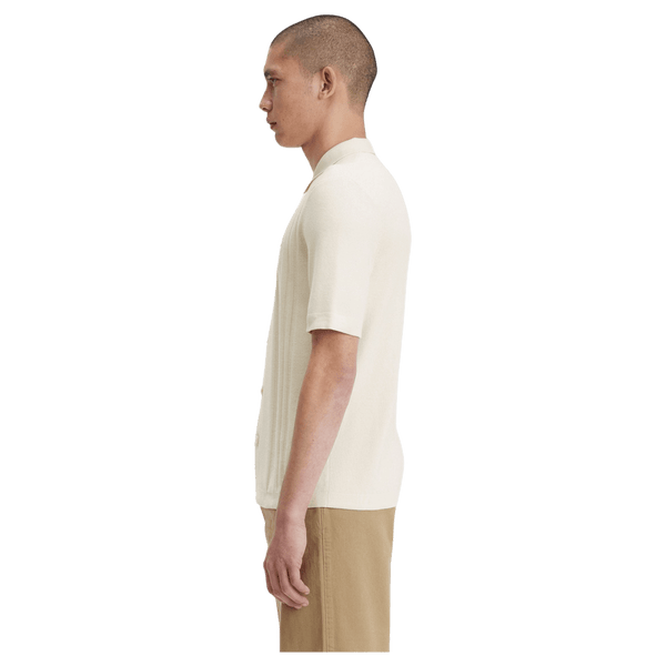 Fred Perry Button Through Knitted Shirt