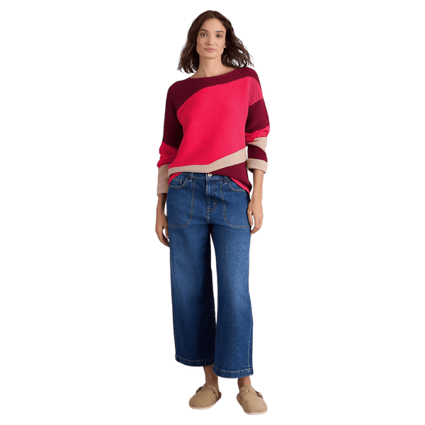 White Stuff Jana Abstract Jumper