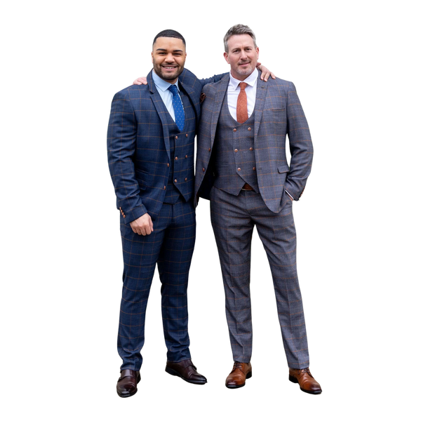 Marc Darcy Jenson Check Suit Trouser