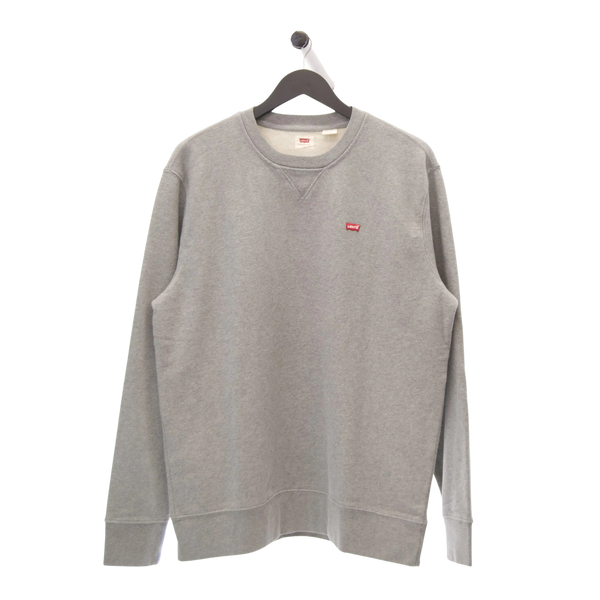 Levi's Crew Neck Sweatshirt for Men in Grey Heather