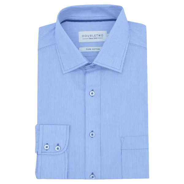 Double Two Long Sleeve Pin Stripe Shirt