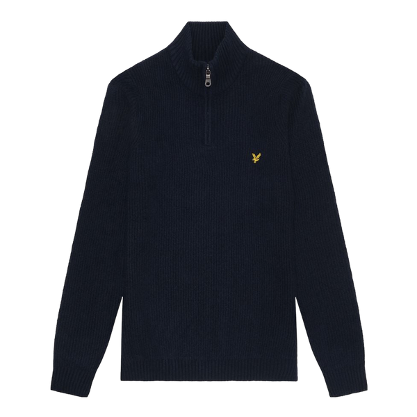 Lyle & Scott Shaker Stitch 1/4 Zip Jumper
