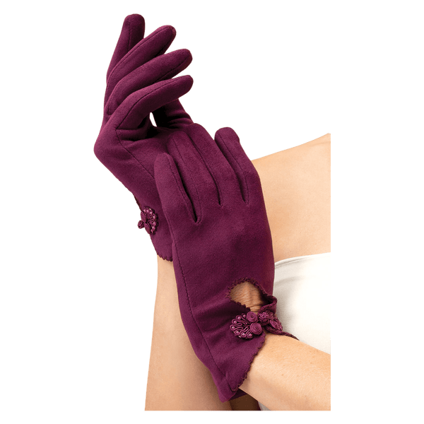 Powder Suki Faux Suede Gloves