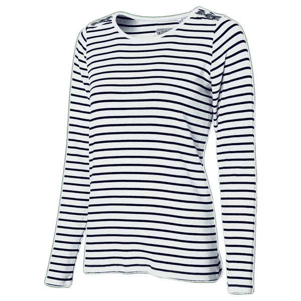 Holland Cooper Padstow Long Sleeve Crew Neck Tee for Women