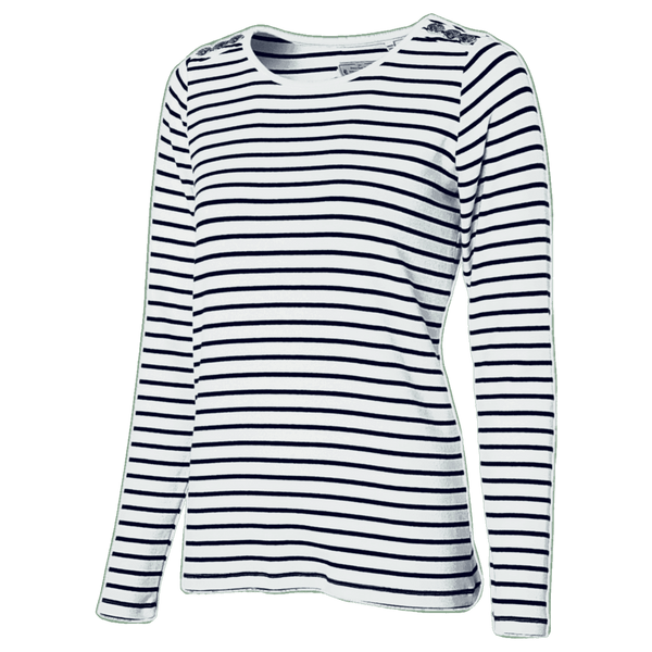 Holland Cooper Padstow Long Sleeve Crew Neck Tee