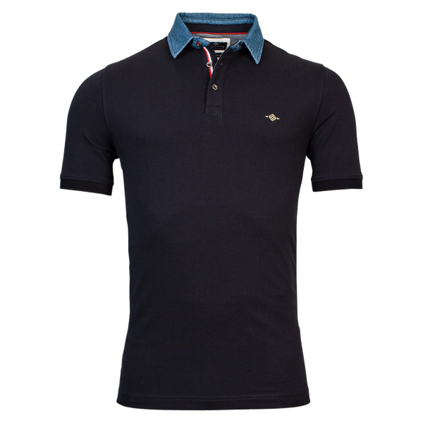 Baileys Denim Collar Polo for Men