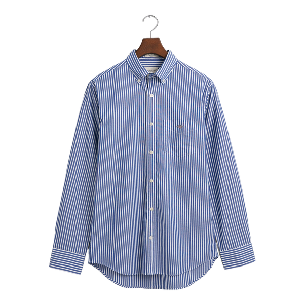 GANT Regular Fit Striped Poplin Shirt