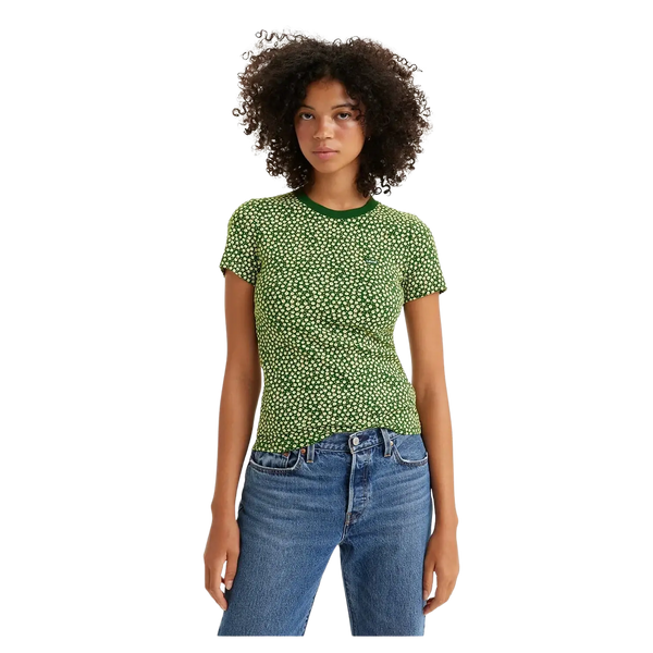 Levi's Short Sleeve Rib Baby Tee for Women