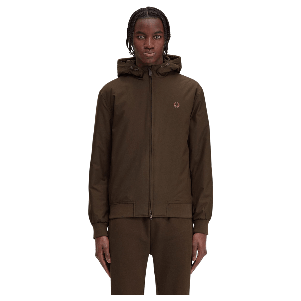 Fred Perry Padded Hooded Bentham Jacket Coes