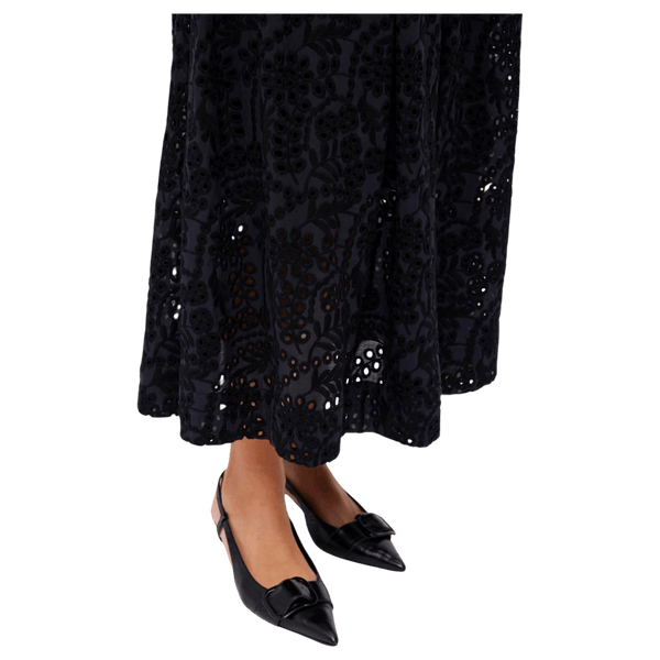 Object Broderie Anglaise Maxi Skirt for Women