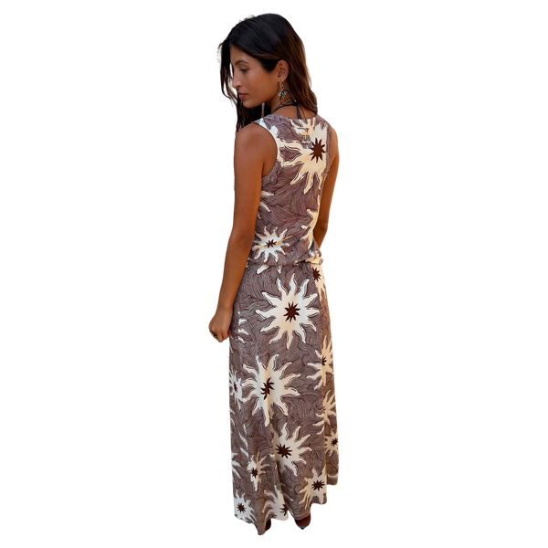 Never Fully Dressed Chocolate Soleil Rib Dorris Skirt
