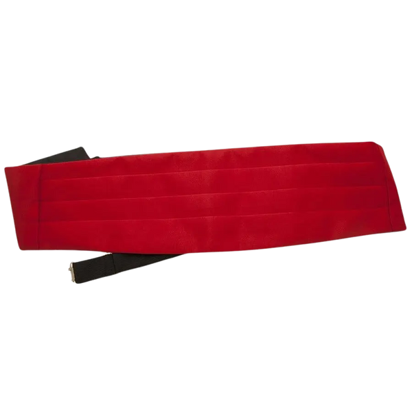 Coes Cummerbund in Red