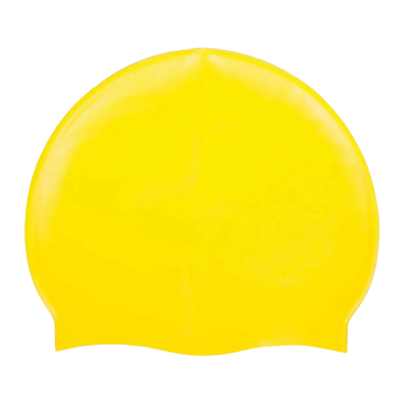 Cartasport Silicone Swim Cap in Yellow