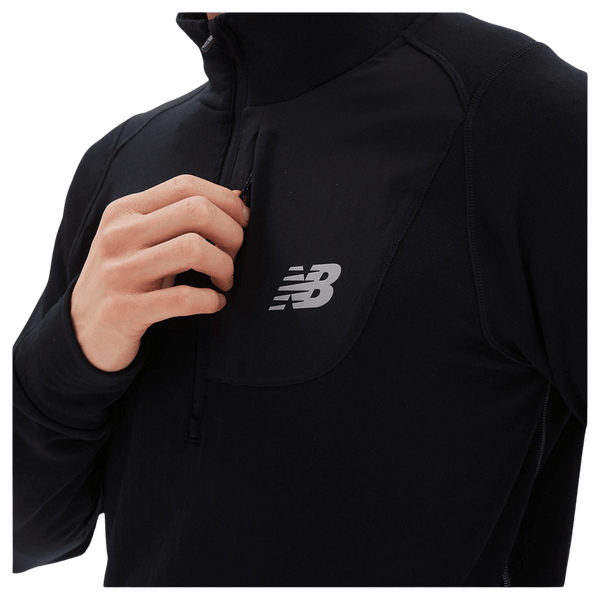 New Balance NB Heat Grid Half Zip Top for Men