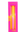 Pink Stories Dip Dye Neon Candle