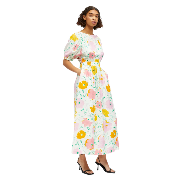 Object Hasini Short Sleeve Maxi Dress