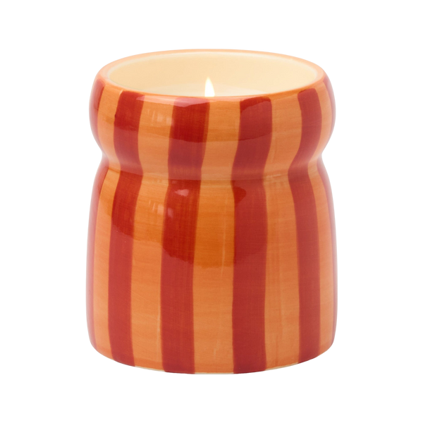Paddywax Cabana 6.5oz Striped Candle