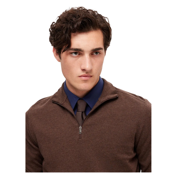 Selected Berg 1/4 Zip Jumper for Men