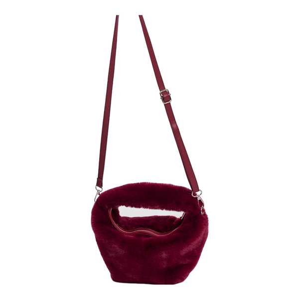 Rino & Pelle Cheryl Small Faux Fur Crossbody Bag