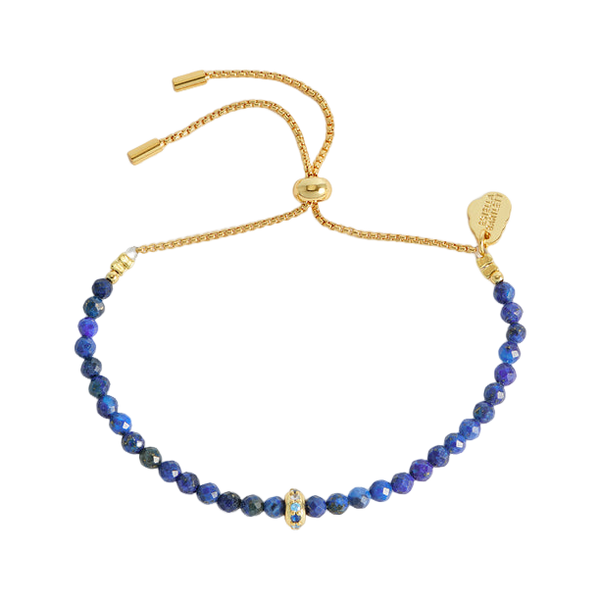Estella Bartlett Lapis Lazuli Cz Disc Amelia Bracelet