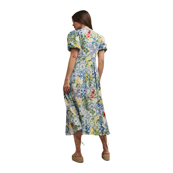 Nobody's Child Starlight Linen-Blend Midi Dress for Women