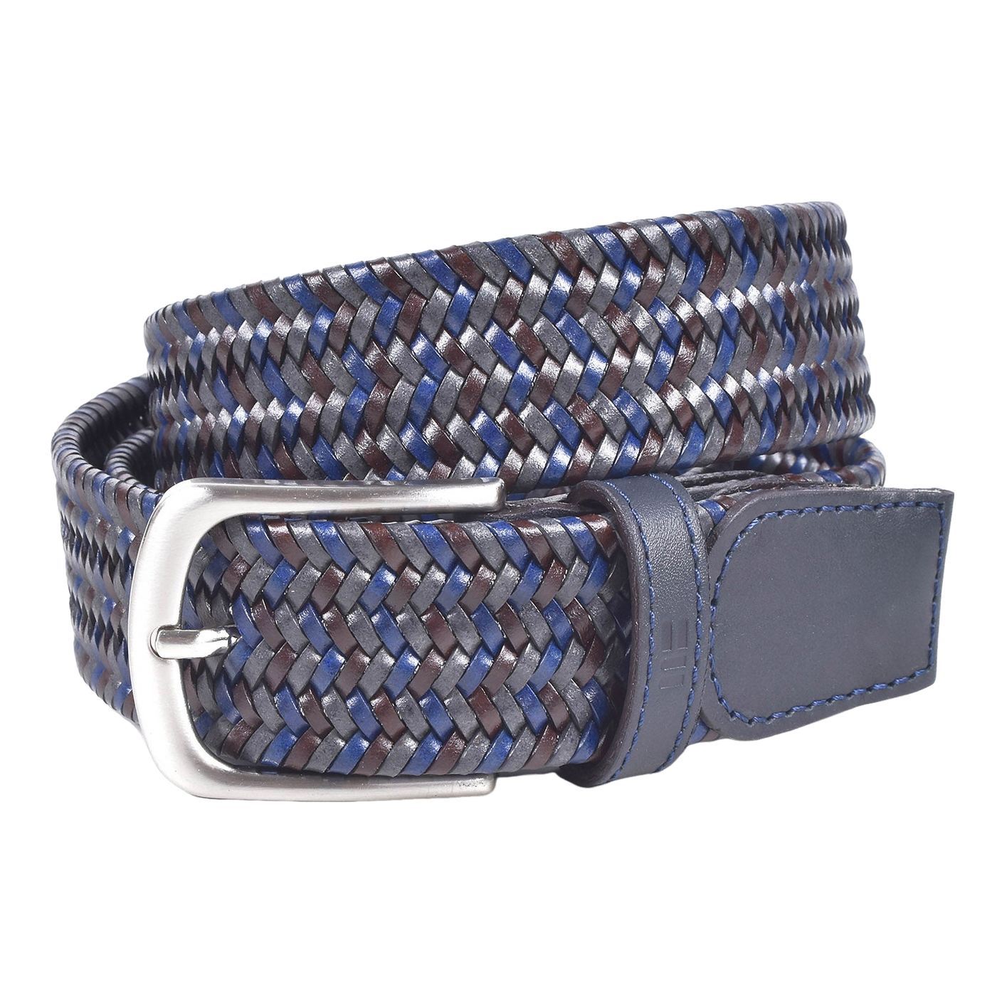 Miguel Bellido Woven Leather Belt - Main Image