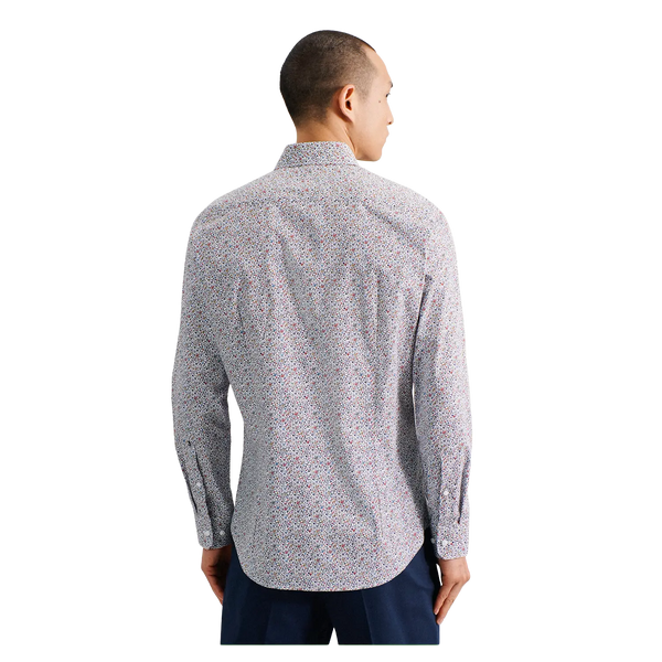 Seidensticker Long Sleeve Regular Fit Printed Shirt for Men