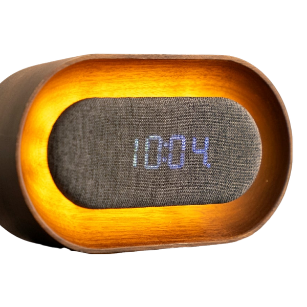 Gingko Lumos Clock Oval