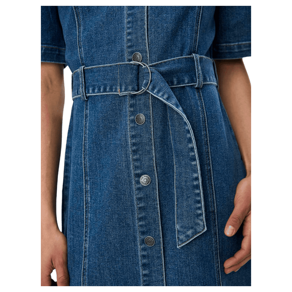 Object Carol Denim Midi Dress for Women