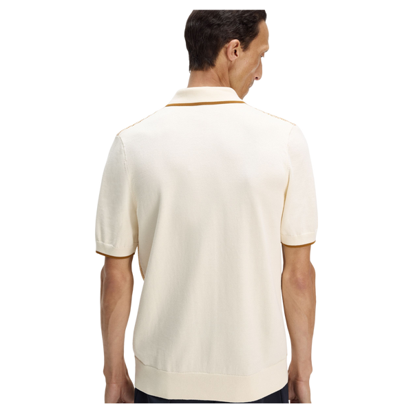Fred Perry Tonic Waffle Knitted Polo Shirt