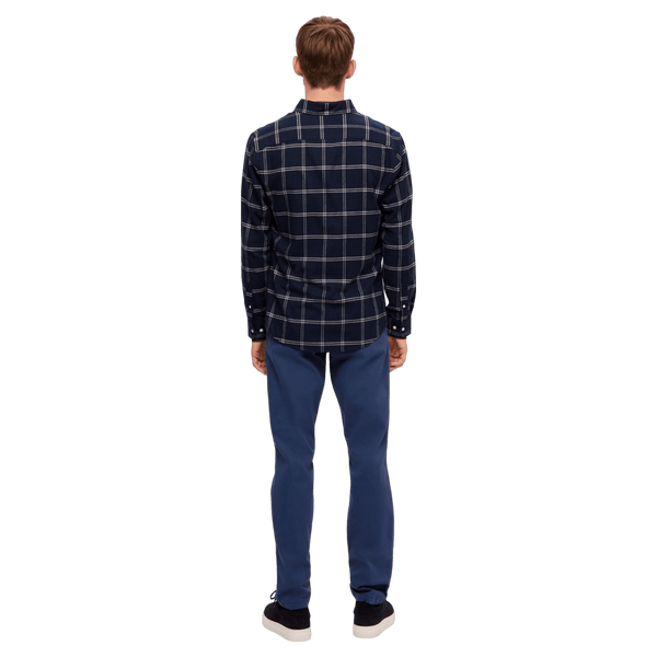 Selected Slim Owen Flannel Long Sleeve Shirt
