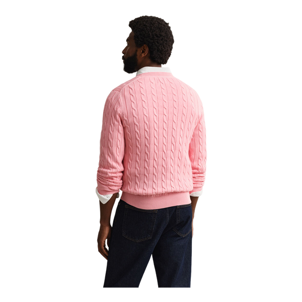 GANT Cotton Cable Crew Neck