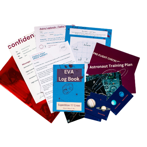 Puzzle Post The Space Station Children's Game