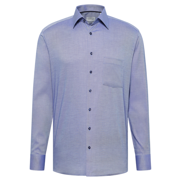 Eterna Modern Fit Textured Shirt