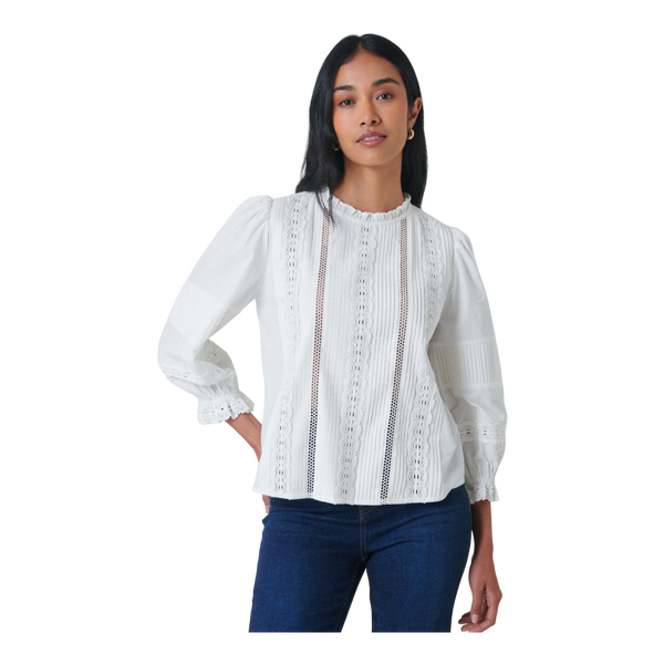 Nobody's Child Edgar Lace Insert Blouse