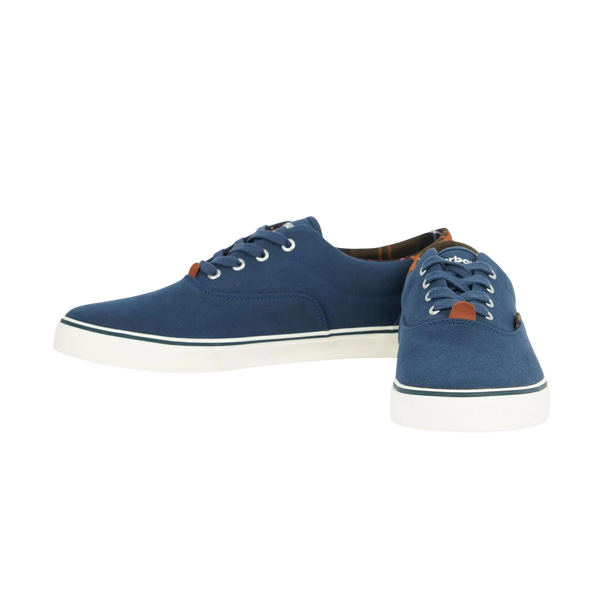 Barbour Leonard Canvas Trainer Shoes for Men