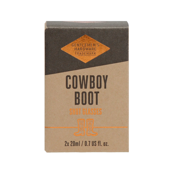 Gentlemen's Hardware Cowboy Boot Shot Glasses