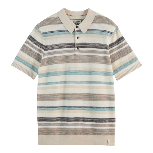 Scotch & Soda Structured Knitted Polo