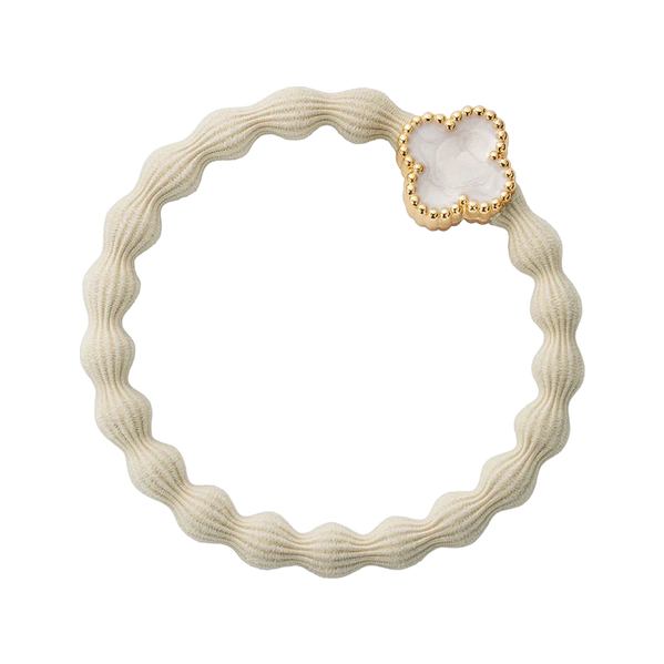 byEloise Enamel Gold Quatrefoil Hairband