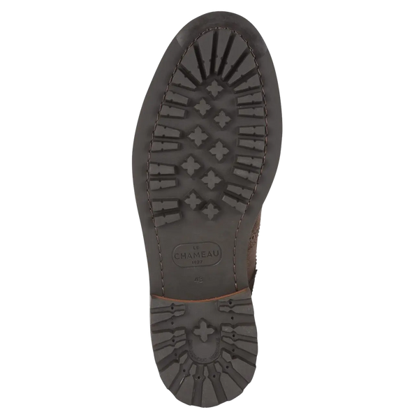 Le Chameau Cuir Heavy Brogues