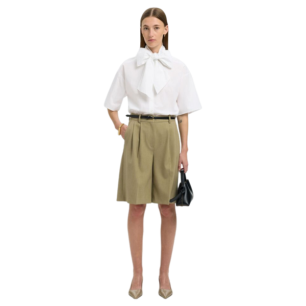 Selected Femme Slfaya-juno 2/4 Bow Shirt